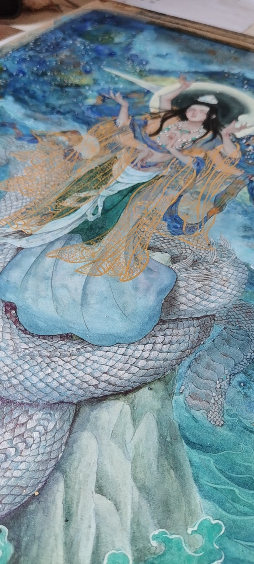 新神话•山海—女娲（图ZMzExODU4MTUy） - 艺术插画 - 站酷设计师達人原创素材 - 站酷ZCOOL