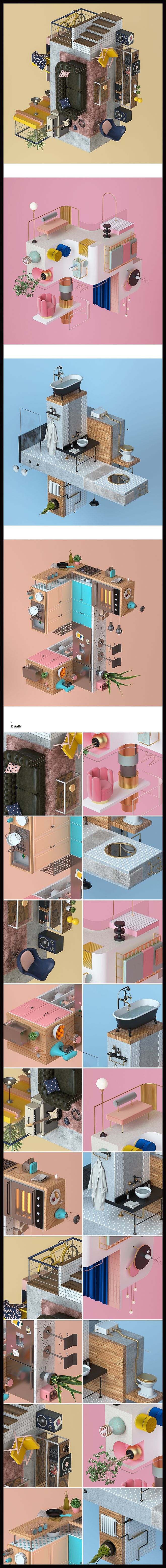 c4d设计（图ZMTUxMTEyNjMy） - 其他三维 - 站酷设计师肖文霞原创素材 - 站酷ZCOOL