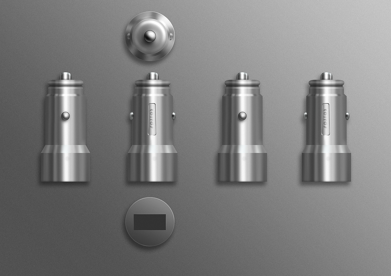 几组产品二维渲染效果图制作