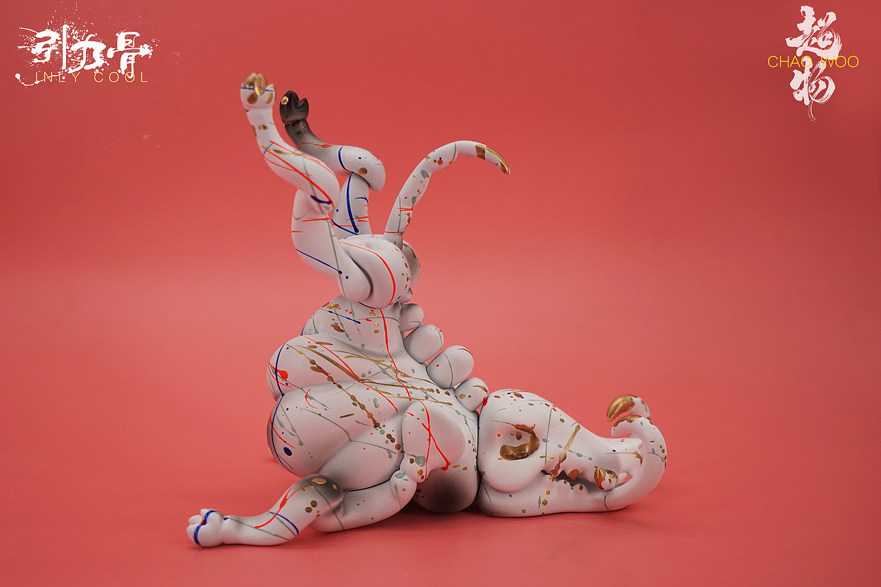 引力骨：骨野猪－永不妥协的爱（图ZMTk1Mjk1OTA4） - 雕塑 - 站酷设计师超物原创素材 - 站酷ZCOOL