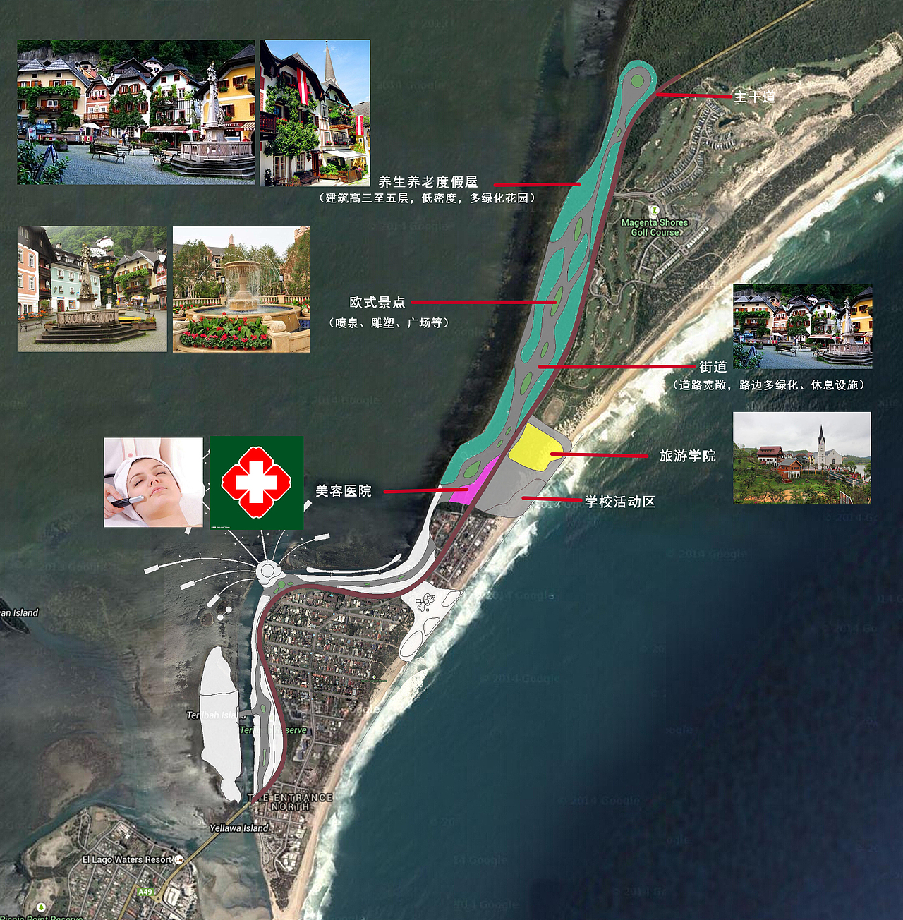 悉尼恩特瑞市北滨海生活区概念设计(图ZNTgyMjYxOTY=) - 景观设计 - 站酷设计师Lexizhu原创素材 - 站酷ZCOOL