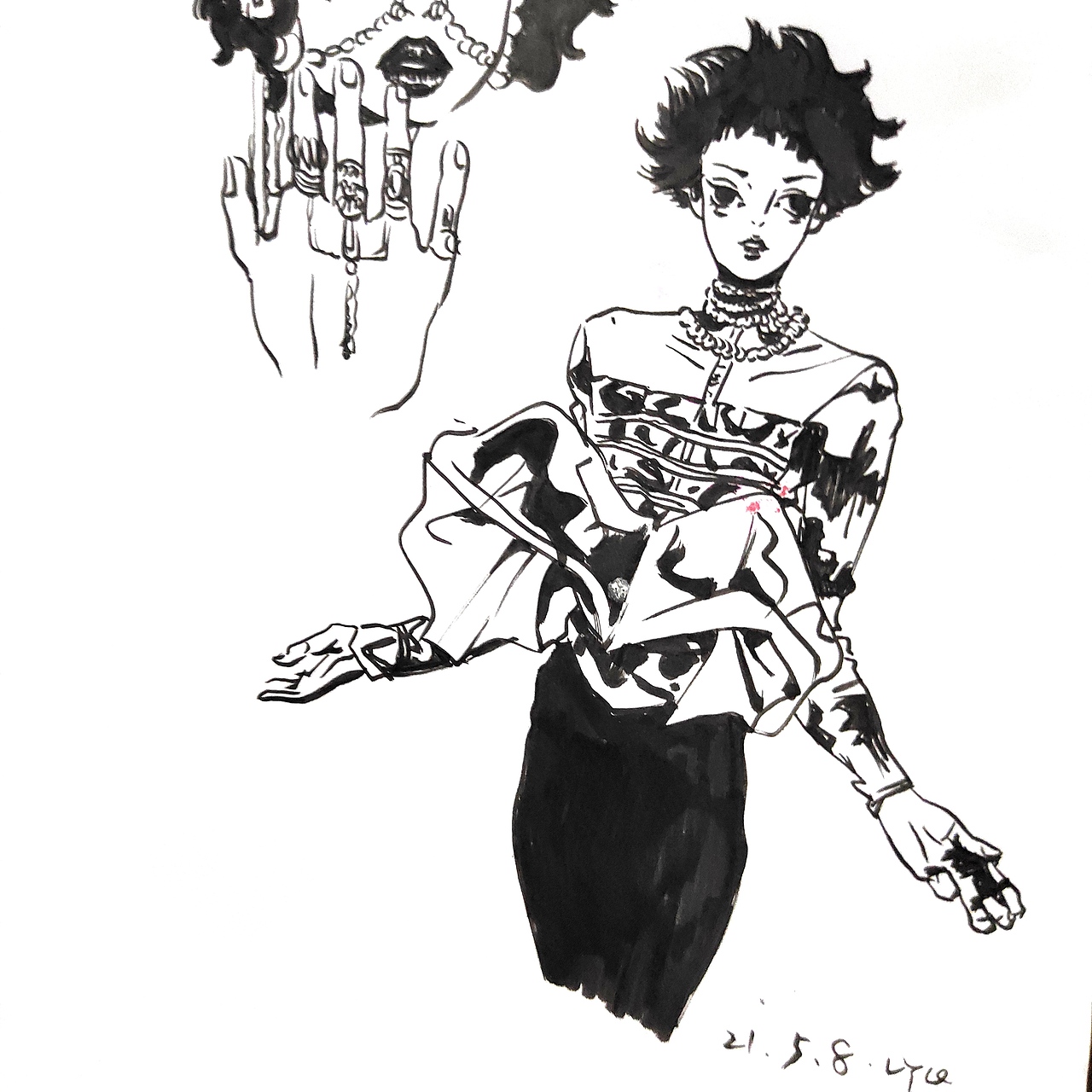 sketch book（图ZMjg3MDUxMzQ4） - 艺术插画 - 站酷设计师一篮番茄原创素材 - 站酷ZCOOL