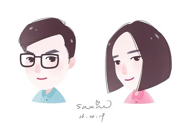 平面设计师高颜值小情侣