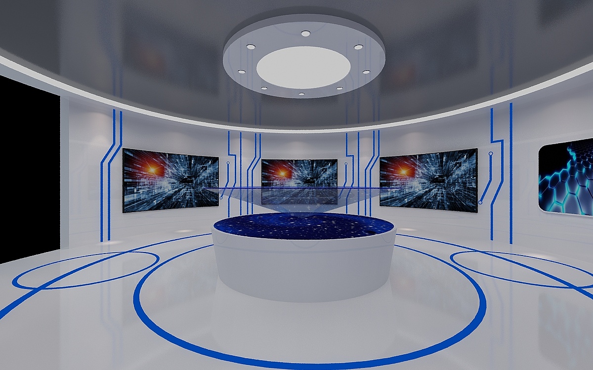 圆形科技展厅