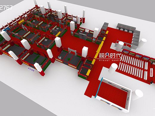 2019湖北粮油产品交易展示会  展台展厅设计 视界时代