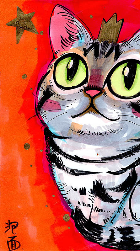 猫们~~（图ZNjUzMDQ5MDA=） - 绘画 - 站酷设计师还是一碗泡面原创素材 - 站酷ZCOOL