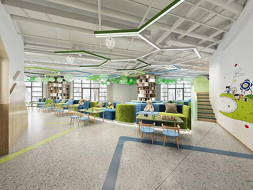 儿童馆效果图案例分享