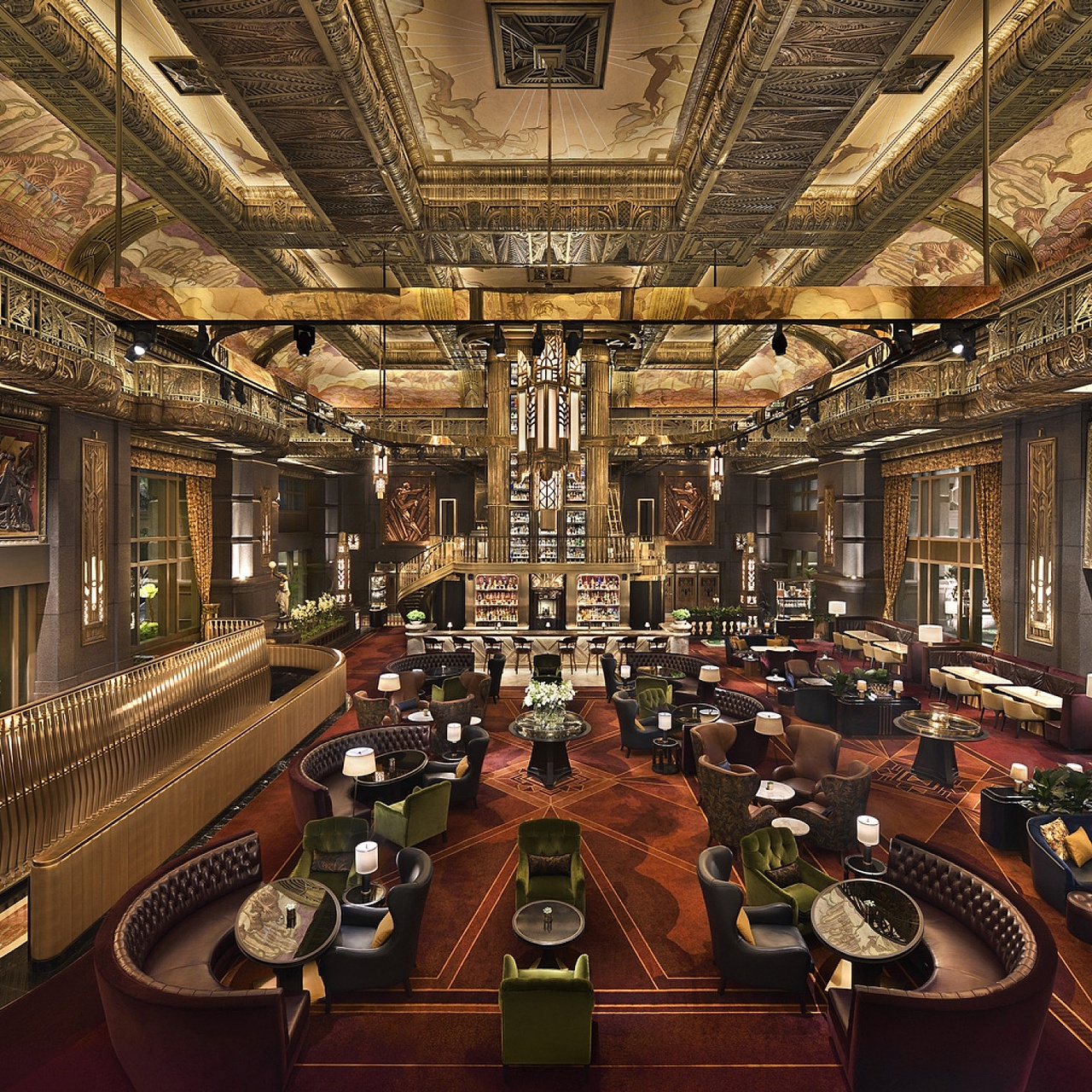 京墨建筑设计│阿特拉斯大大堂酒吧案例分析