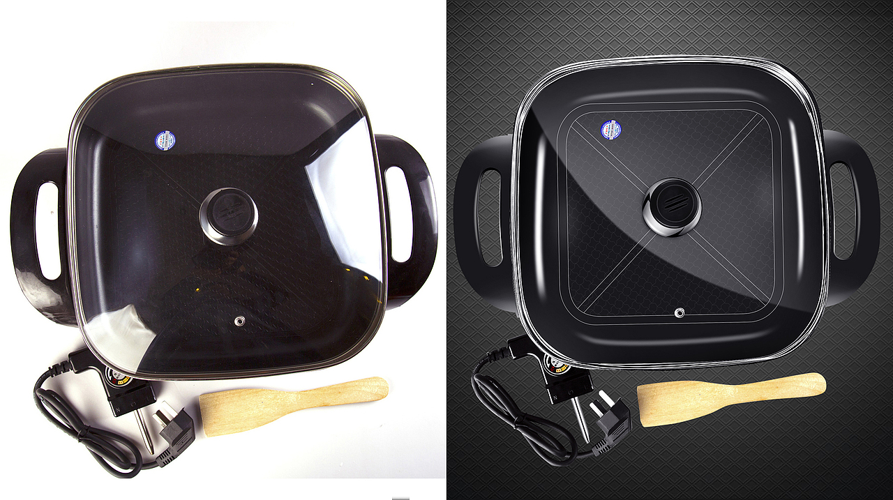 精修平底锅（图ZMTE2MDU5MzQ4） - 电商 - 站酷设计师谢淋原创素材 - 站酷ZCOOL