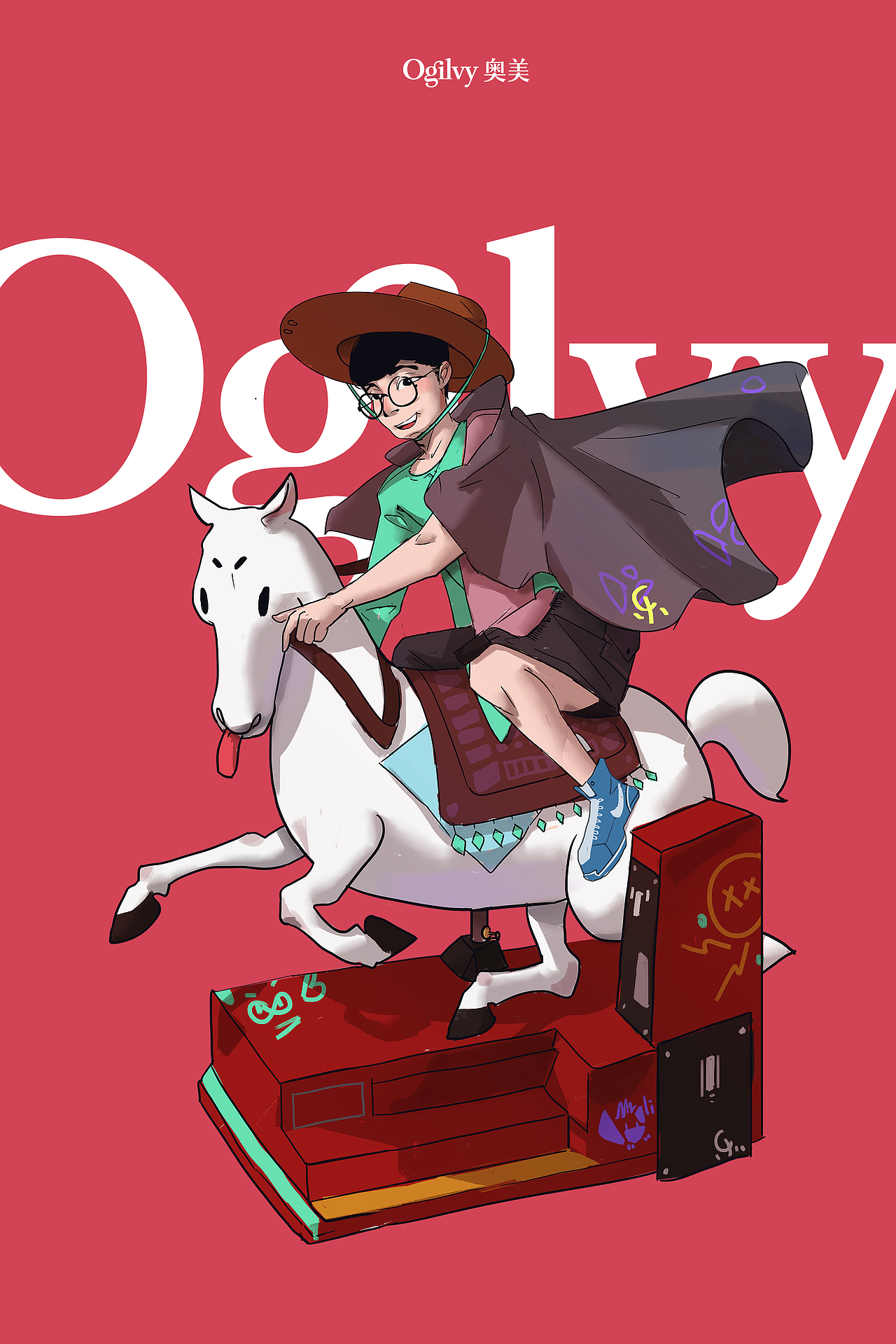 奥美汽车人（创意部）（图ZMjM5MDgzMTI4） - 商业插画 - 站酷设计师蟹崽儿不得了原创素材 - 站酷ZCOOL