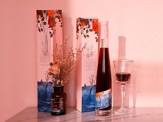 冷冬花园 冰酒包装设计