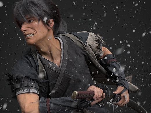 异邦人:无皇刃谭》红鬼無名  fanart