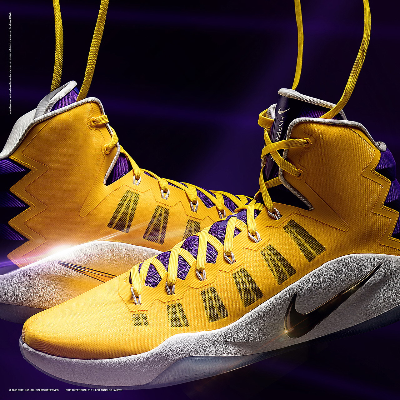 NIKE YI 11 Los Angeles Lakers