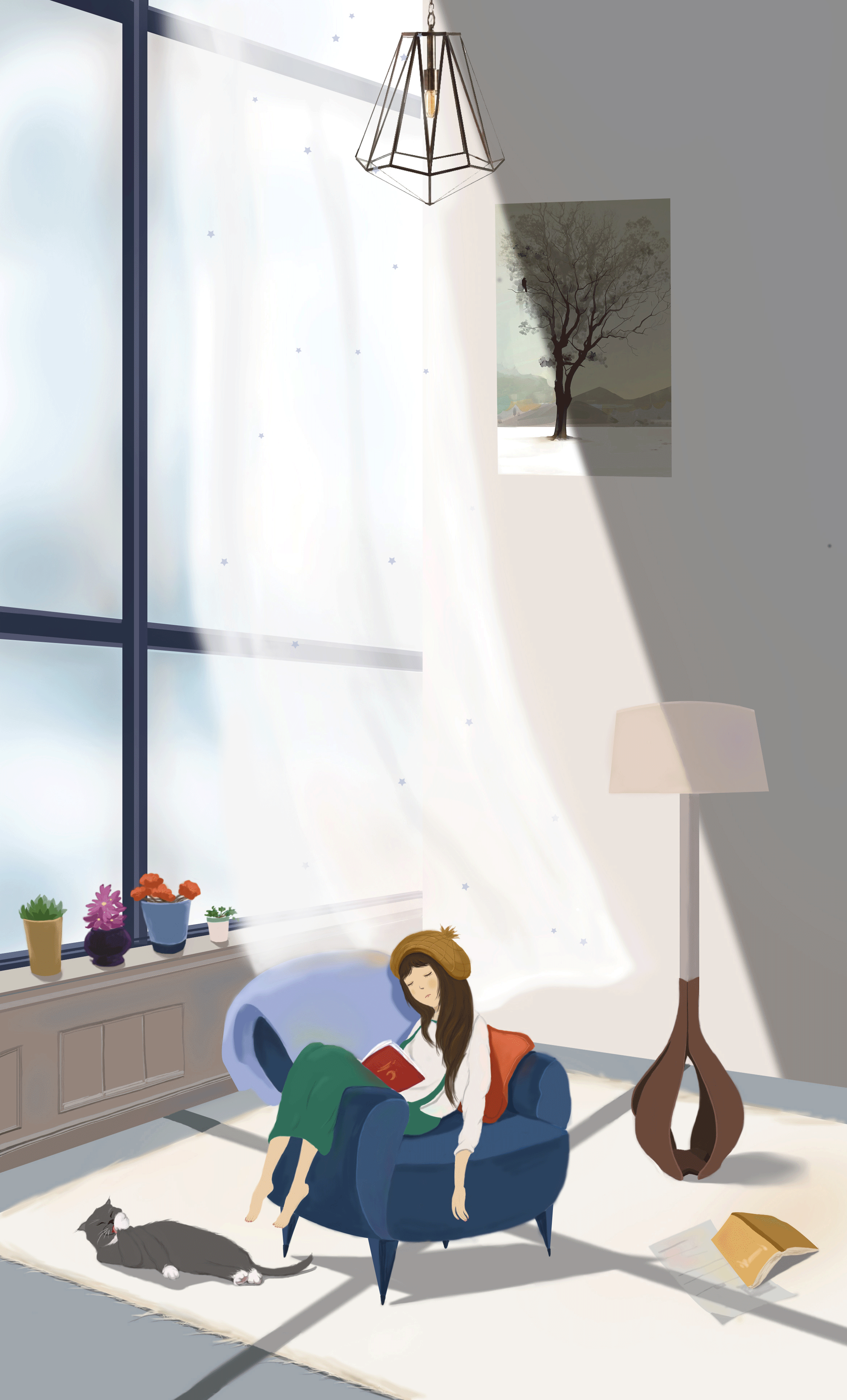 插画（图ZNTI2MTkyOTI=） - 商业插画 - 站酷设计师大昭妮妮原创素材 - 站酷ZCOOL