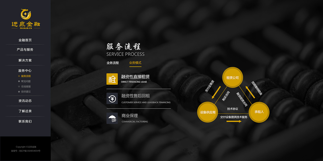 金融企业站,企业官网