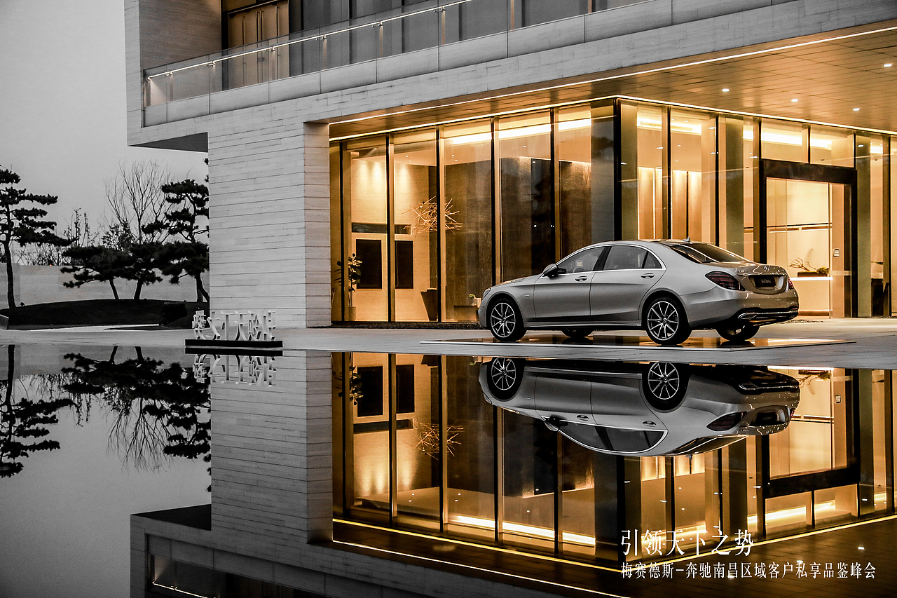 奔驰S【汽车摄影】