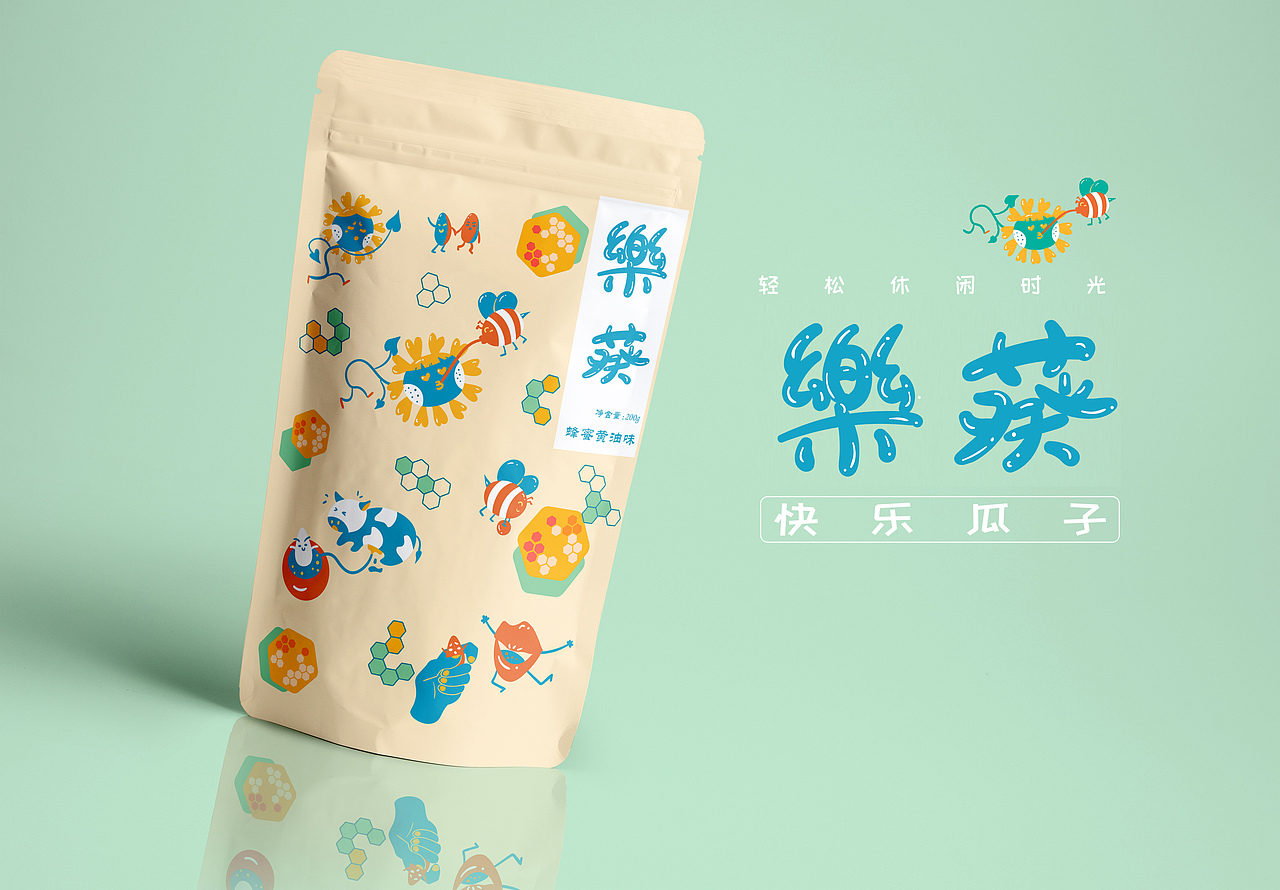 乐葵瓜子包装设计