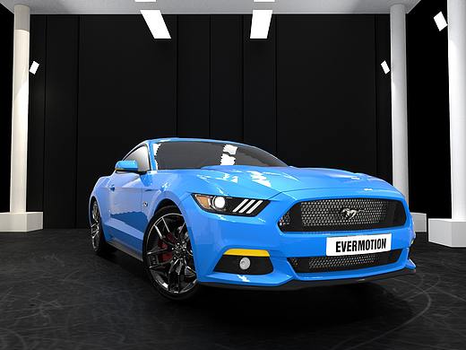 keyshot 汽车渲染