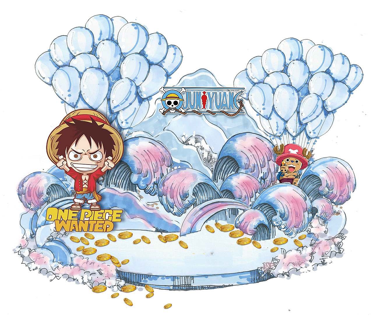 手绘场景（图ZOTM3OTIxMjA=） - 商业插画 - 站酷设计师Kelesy_原创素材 - 站酷ZCOOL
