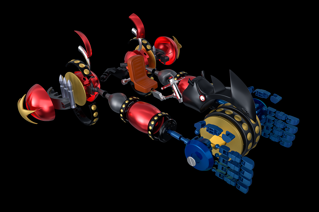 C4D-海贼王：弗兰奇将军（图ZMjA0NDE3MjM2） - 动画/影视 - 站酷设计师火星上de夜猫原创素材 - 站酷ZCOOL