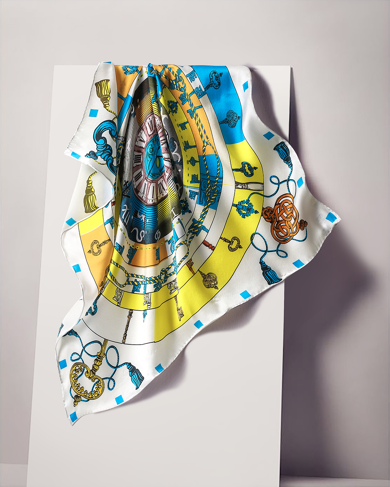 丝悦×之相|丝巾拍摄|大自然的色彩灵感 极度丝滑_之相创意视觉-站酷