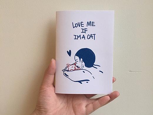 《Love me if Im a cat》个人zine