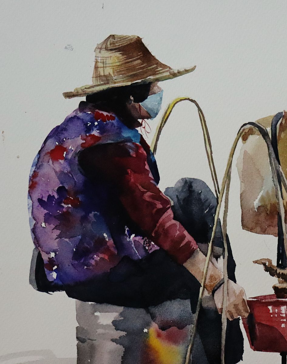 《嘮嗑》（圖ZMzMwNjk2MDA0） - 繪畫 - 站酷設(shè)計(jì)師xin子哥原創(chuàng)素材 - 站酷ZCOOL