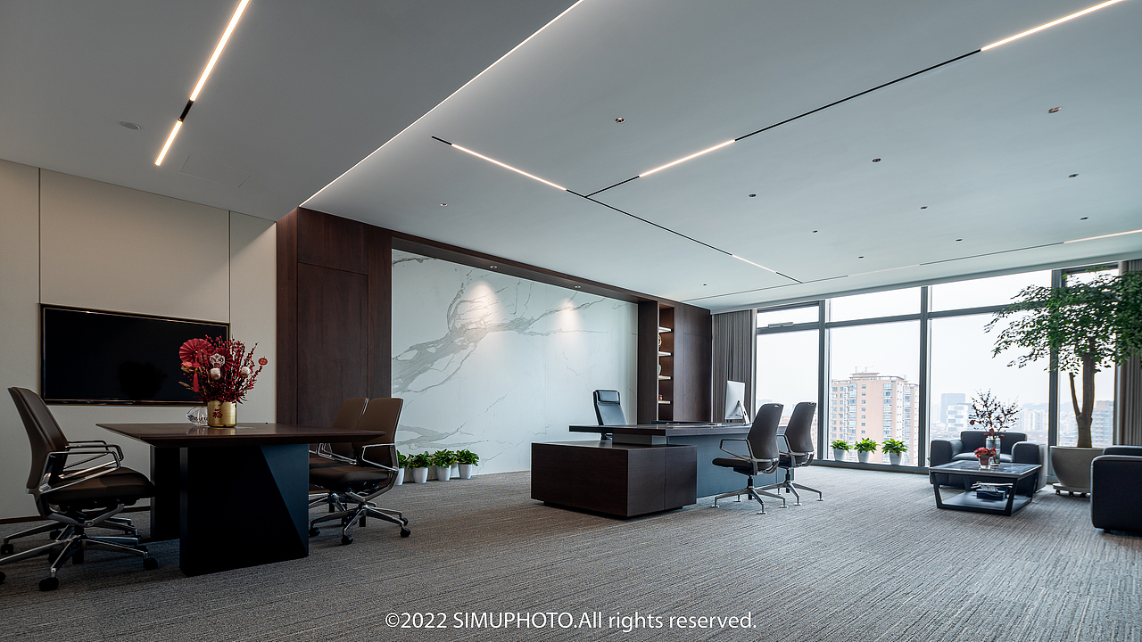 商业空间摄影-耀厦集团办公空间