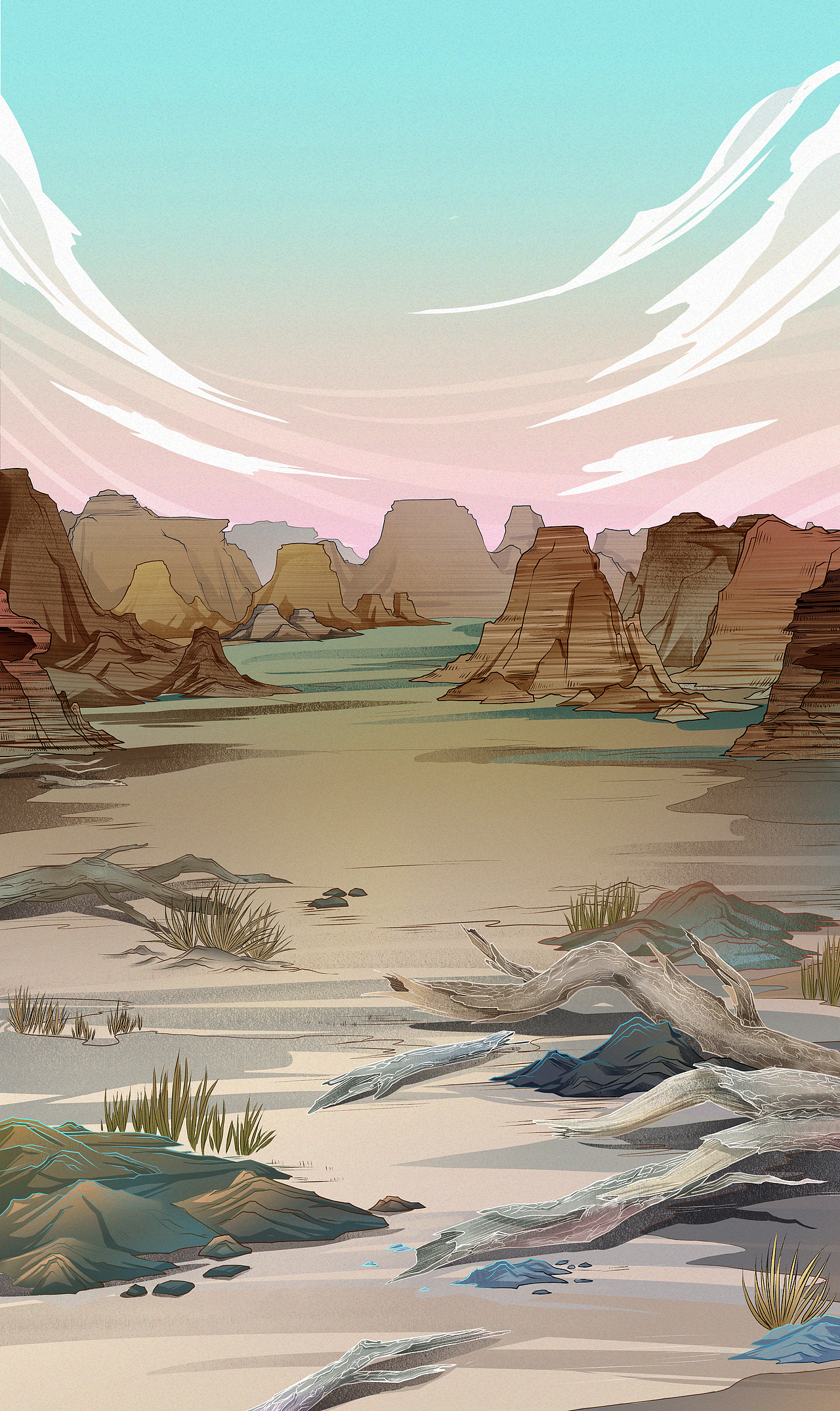 立秋 节气插画 天朗气清与广袤的草原很配（图ZMjMxNjE2Mjg4） - 商业插画 - 站酷设计师bobo兰博原创素材 - 站酷ZCOOL