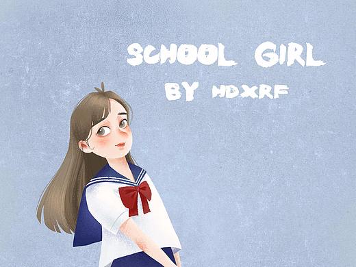 校服女孩