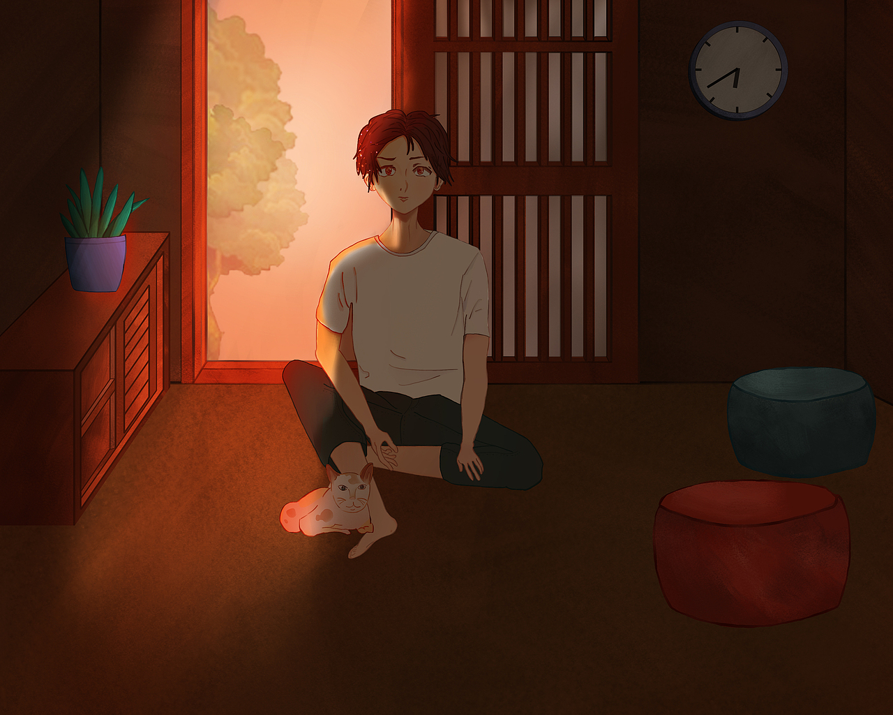 被点亮的黄昏（图ZMTM4Mjc4MjI0） - 创作习作 - 站酷设计师君故Jungu原创素材 - 站酷ZCOOL