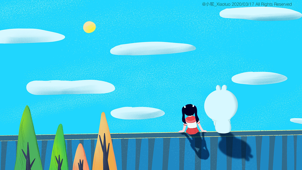 兔兔没有尾巴③