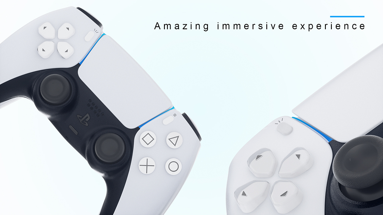 几张PS5手柄的练习