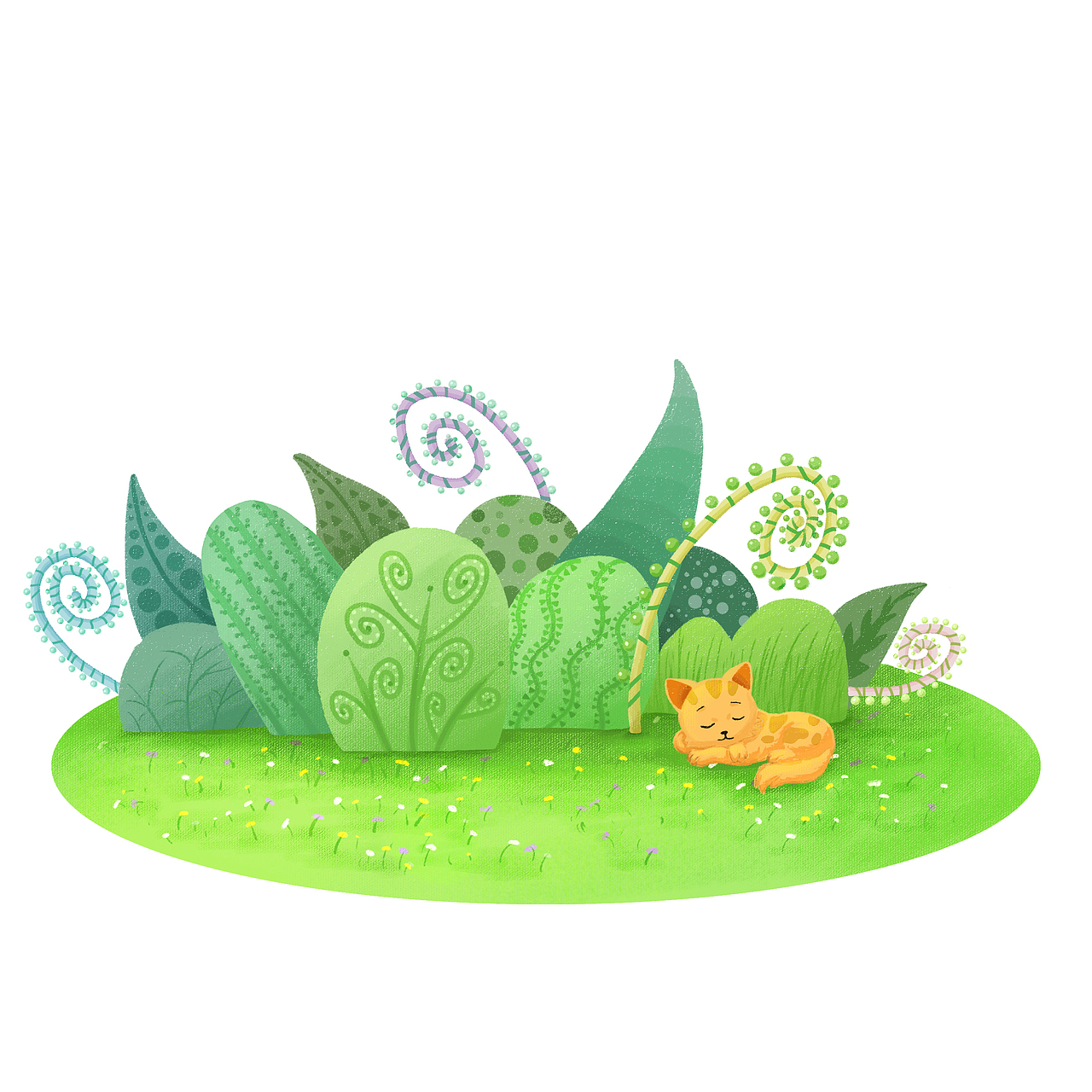 2021绘画总结（图ZMjg0NTkzODA4） - 商业插画 - 站酷设计师花花开开原创素材 - 站酷ZCOOL