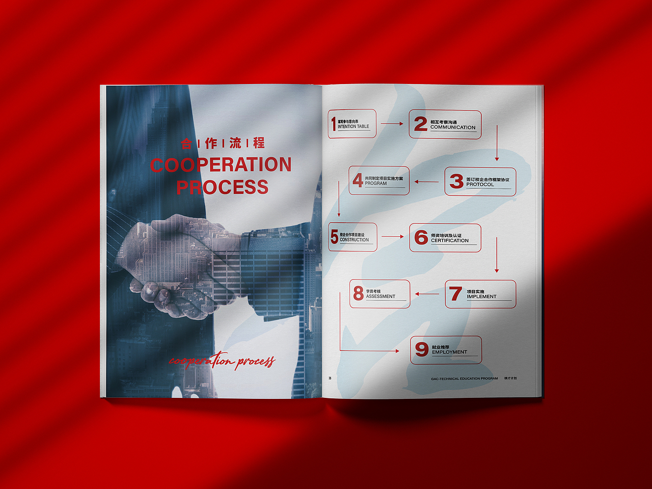 广汽传祺校企合作画册