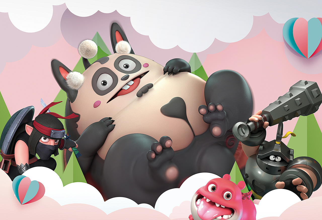 萌蠢大乱斗（图ZMTE2MTcwMzU2） - 动画/影视 - 站酷设计师jiajia12_原创素材 - 站酷ZCOOL