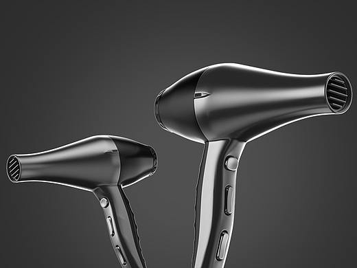 吹风机渲染和详情页