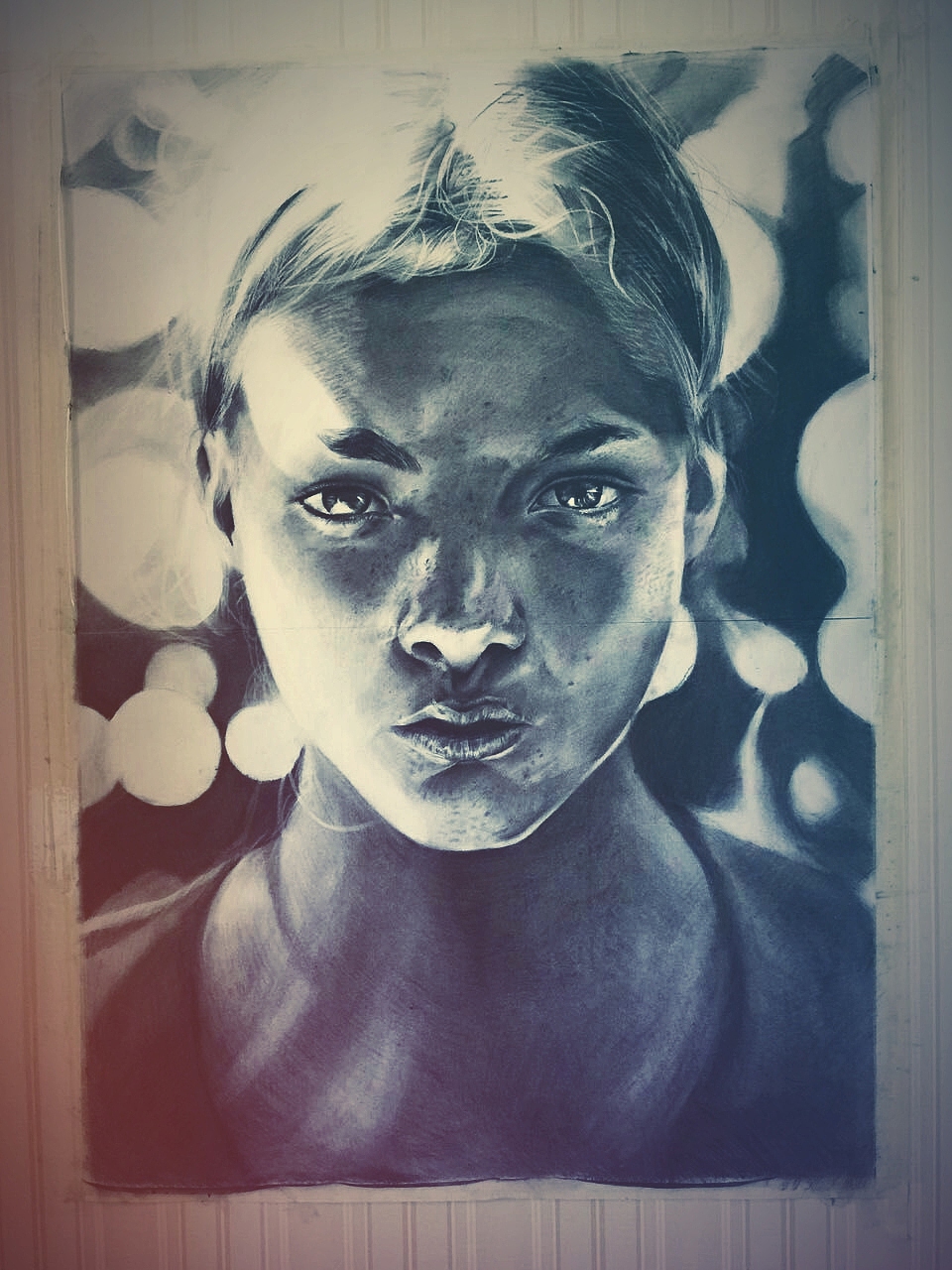 A girl in light（图ZNTYxNjk2OTI=） - 绘画 - 站酷设计师小毛学画原创素材 - 站酷ZCOOL