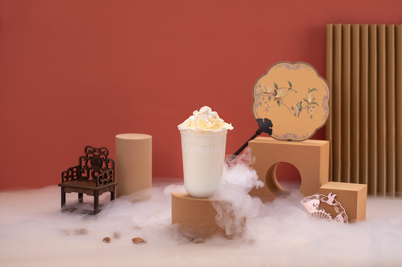 宫野奶茶——国潮茶饮 品牌视觉形象全案设计（图ZMjI0MjM4NTgw） - 品牌 - 站酷设计师腔调原创素材 - 站酷ZCOOL