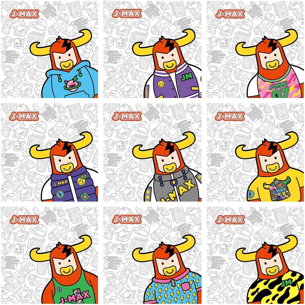 原创IP形象设计|大橘 J-max