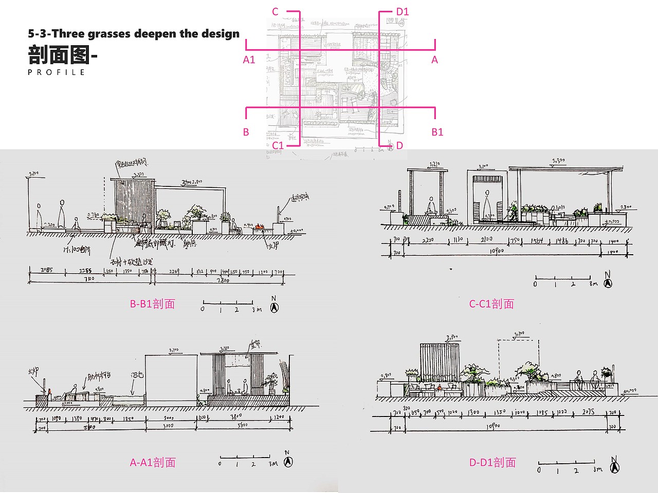 【温泉城屋顶花园景观方案设计】现代+中式(双风格)
