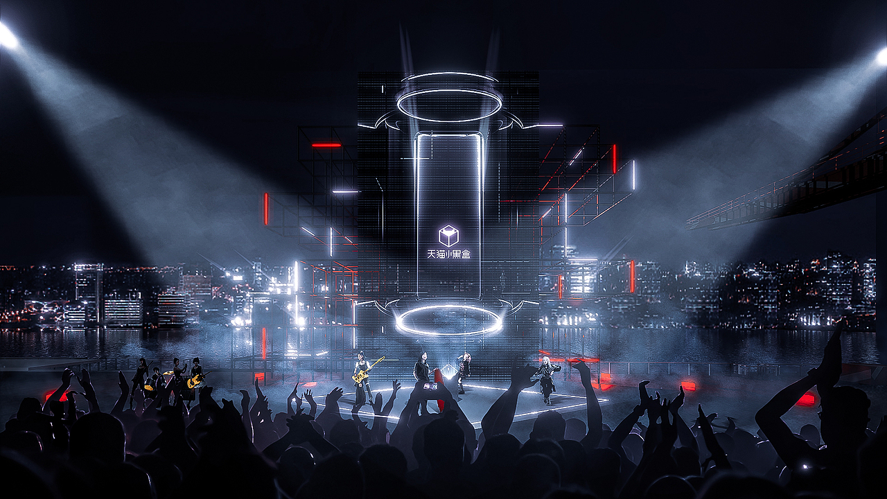 天猫&YSL圣罗兰美妆- 无界空间 YSL BEAUTY ZONE 2021（图ZMjY3ODQwMzgw） - 舞台美术 - 站酷设计师guqifan945原创素材 - 站酷ZCOOL