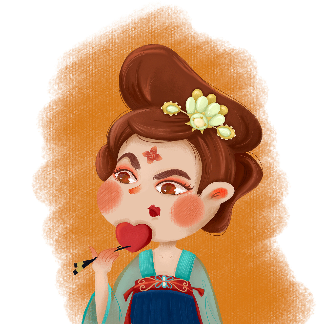 Destiny｜头像插画习作（图ZMjc1MjEzNzQw） - 创作习作 - 站酷设计师悦YUE_DESTINY原创素材 - 站酷ZCOOL