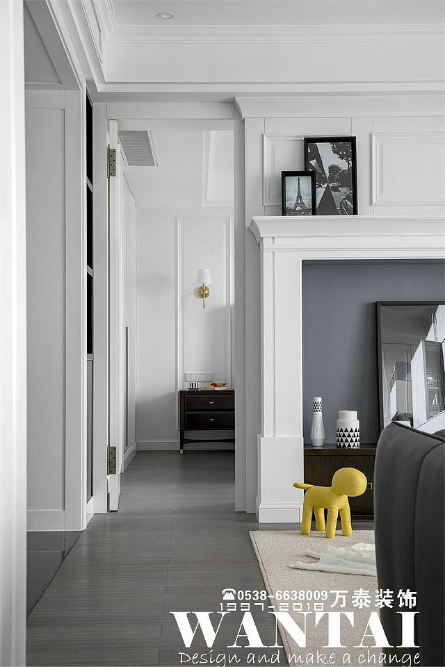 泰安万泰装饰|现代简约经典黑白灰风格装修实景-张莎莎（图ZMTMxMzg0NjQ4） - 家装设计 - 站酷设计师泰安小胖装修原创素材 - 站酷ZCOOL