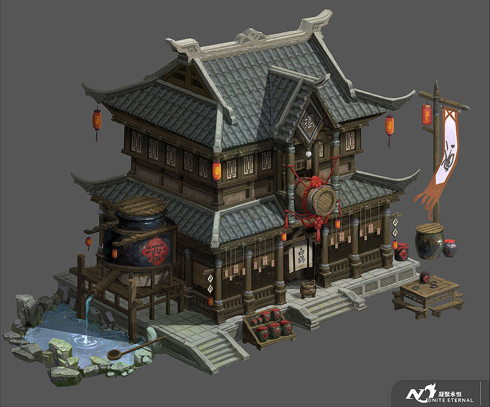 2D场景（图ZMjQwMDUyODE2） - 游戏原画 - 站酷设计师成都凝聚永恒原创素材 - 站酷ZCOOL