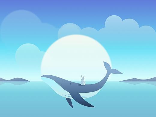 whale and rabbit