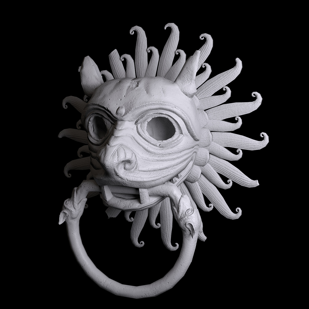 兽头门环（图ZMjE1MjEzNzYw） - 场景 - 站酷设计师_可乐鸡翅原创素材 - 站酷ZCOOL