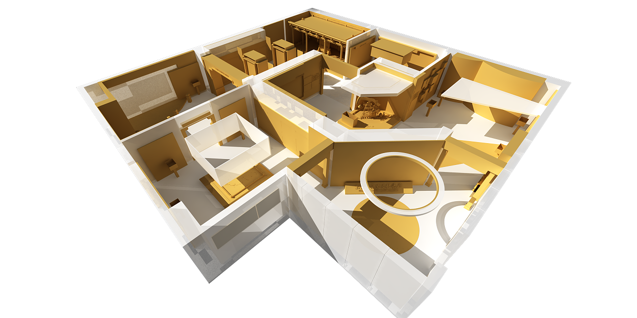 东营区文化展示馆|三维|其他三维|易森空间设计 - 原创作品 - 站酷