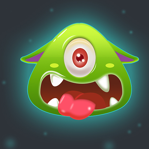 小怪兽图标临摹（图ZMzgzOTYwMzI=） - 图标 - 站酷设计师petra尕尕原创素材 - 站酷ZCOOL