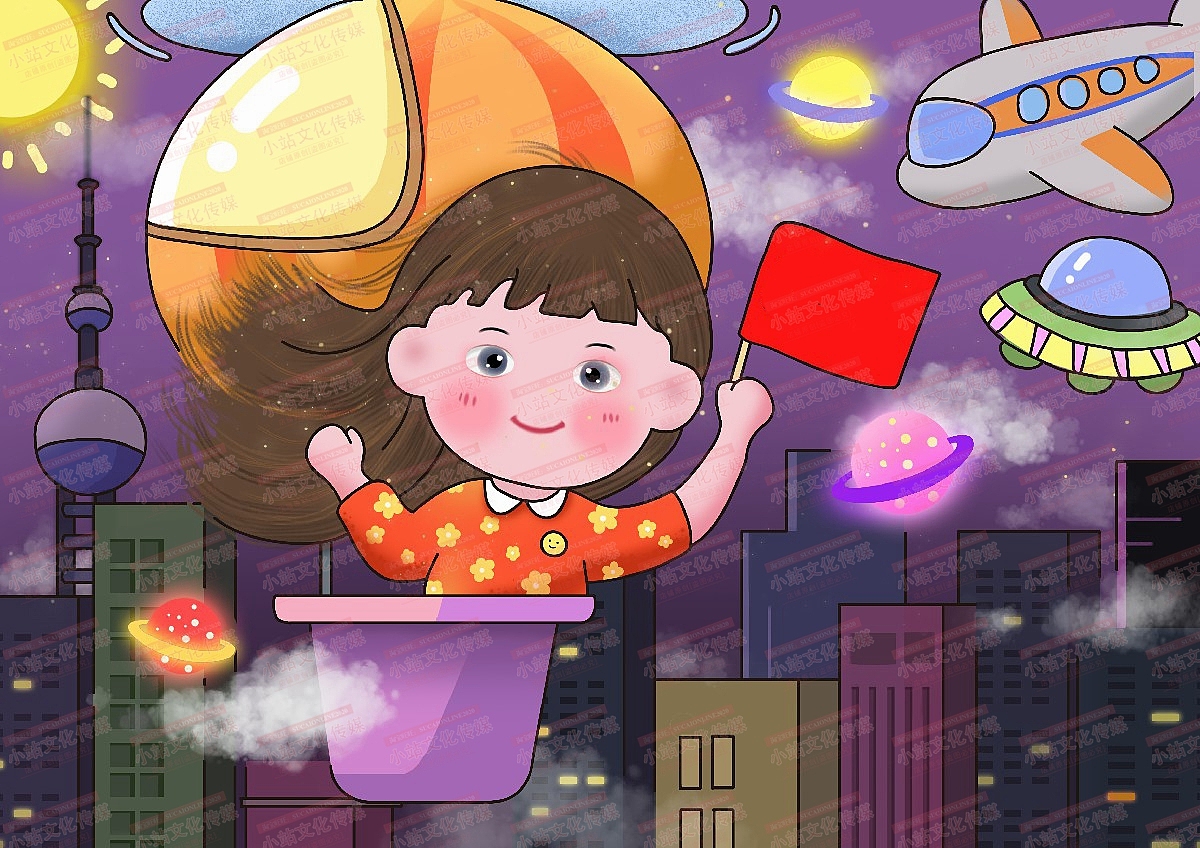 电脑绘画作品学生绘画中小学生电脑绘画绘图作品24